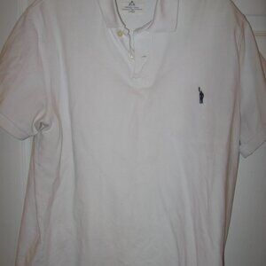 J. Crew Vintage Polo Men's Size Large White